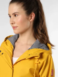 Derbe Damen Regenparka - Friese Traveby Fisher in gelb