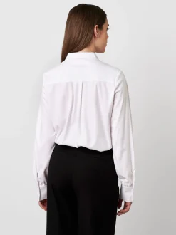 DESOTO Damen Bluse - Lizzy in weiß - Ärmel: langarm