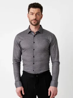DESOTO Herren Hemd Casual Kent 1/1 in grau