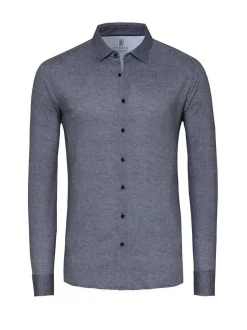 DESOTO Herren Hemd Casual Kent 1/1 in grau
