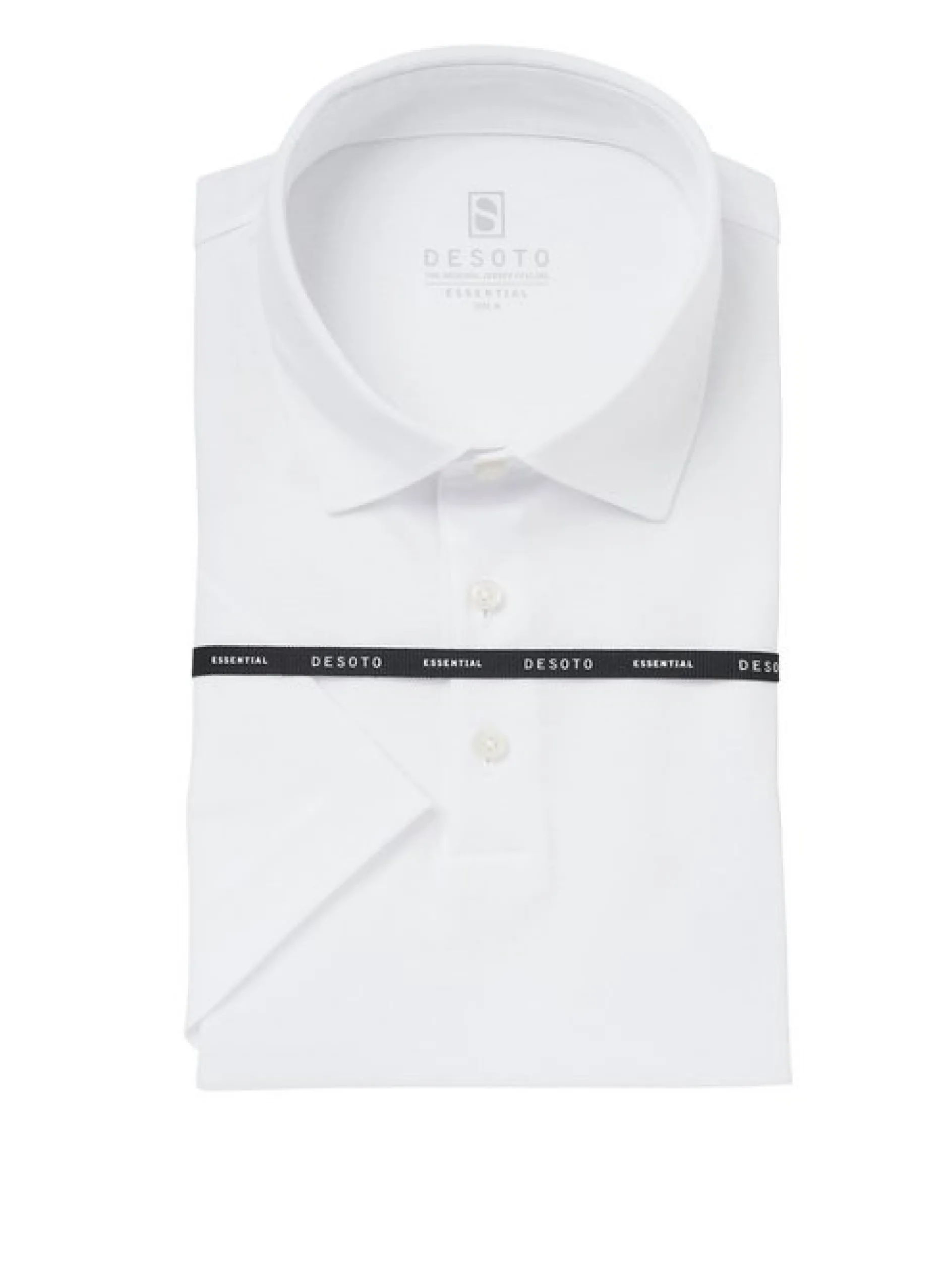 DESOTO Herren Poloshirt in weiß - Ärmel: kurzarm