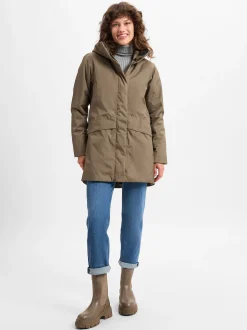 Didriksons Damen Parka -CAJSA WNS PARKA 6 in schlamm