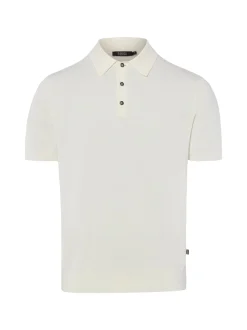 Digel Herren Strick-Poloshirt - Damy in ecru