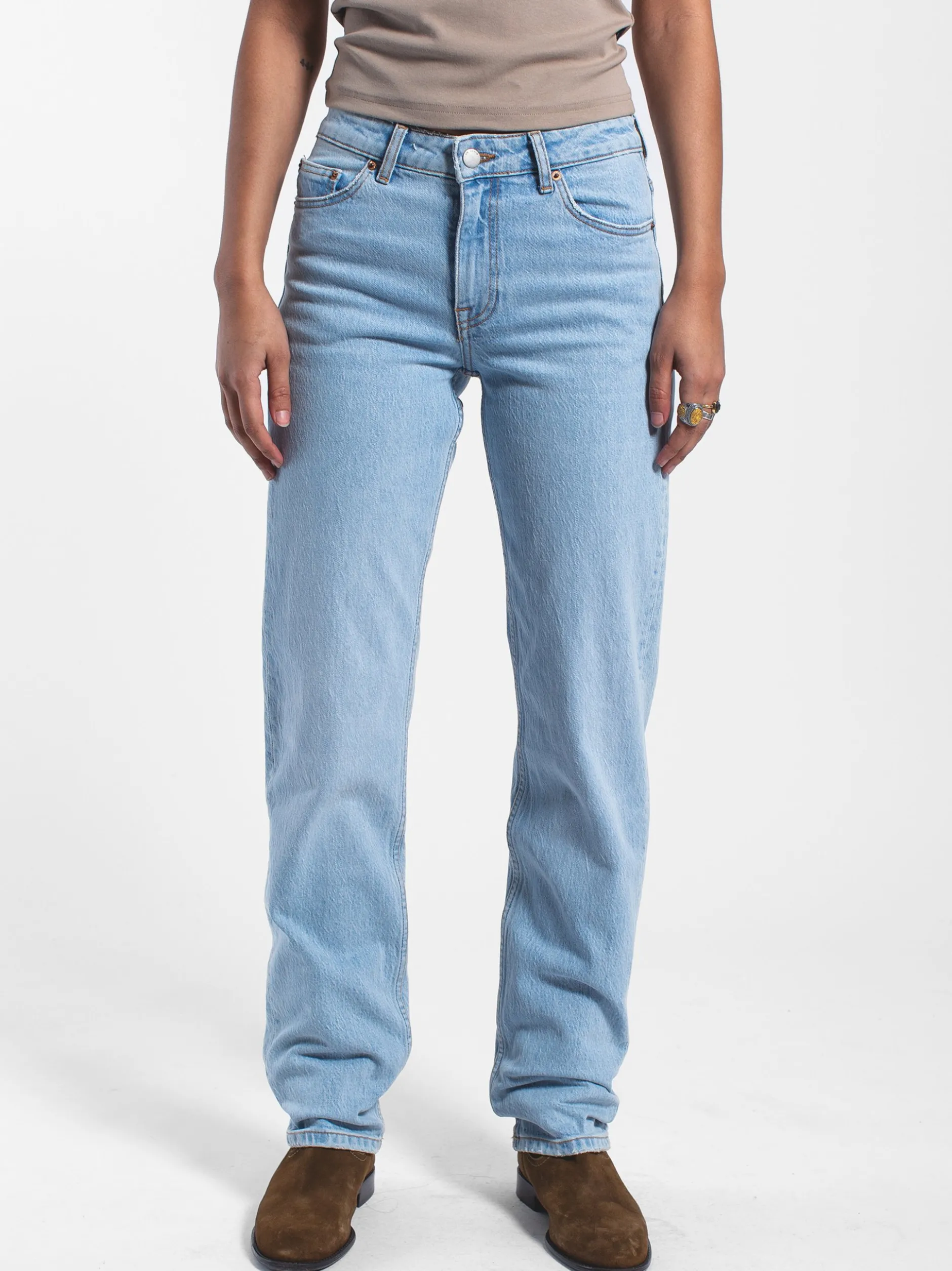 Dr. Denim Damen Jeans – Arch in bleached