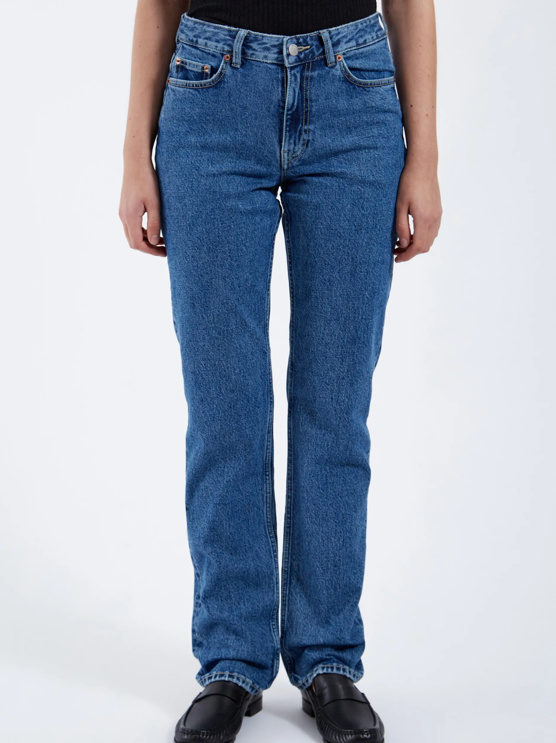 Dr. Denim Damen Jeans – Arch in medium stone