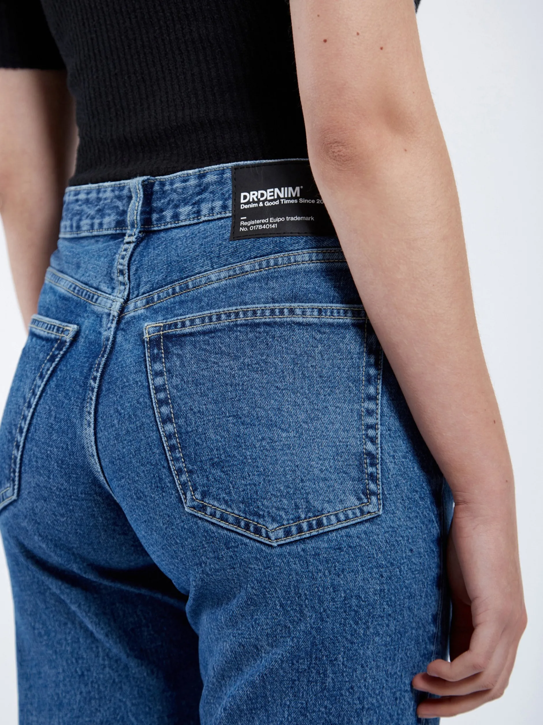 Dr. Denim Damen Jeans – Arch in medium stone
