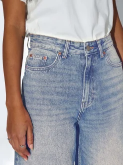 Dr. Denim Damen Jeans – Donna High Relaxed Jeans in light stone