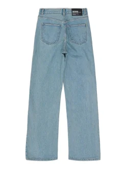 Dr. Denim Damen Jeans – Echo High Straight in light stone