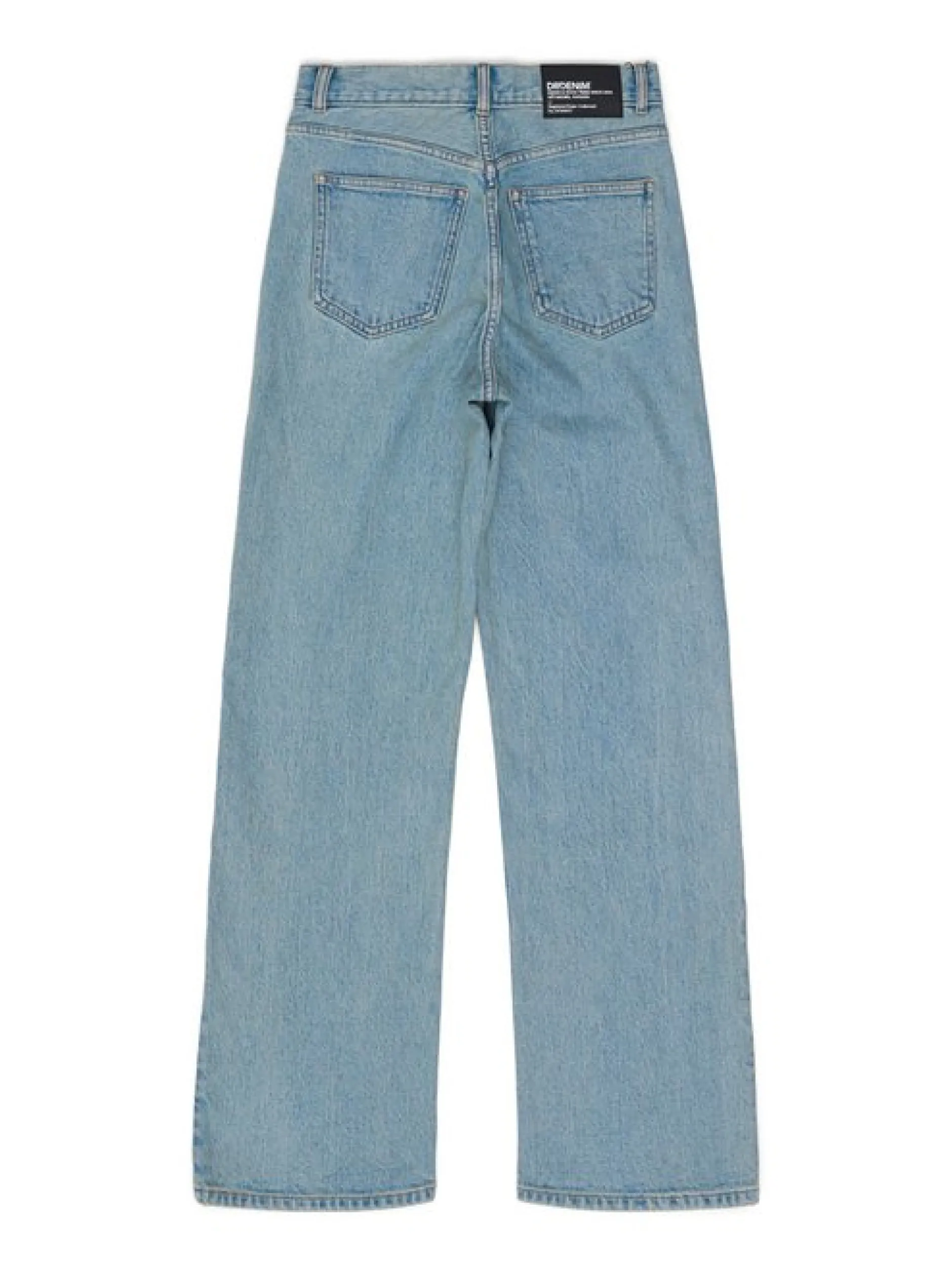 Dr. Denim Damen Jeans – Echo High Straight in light stone
