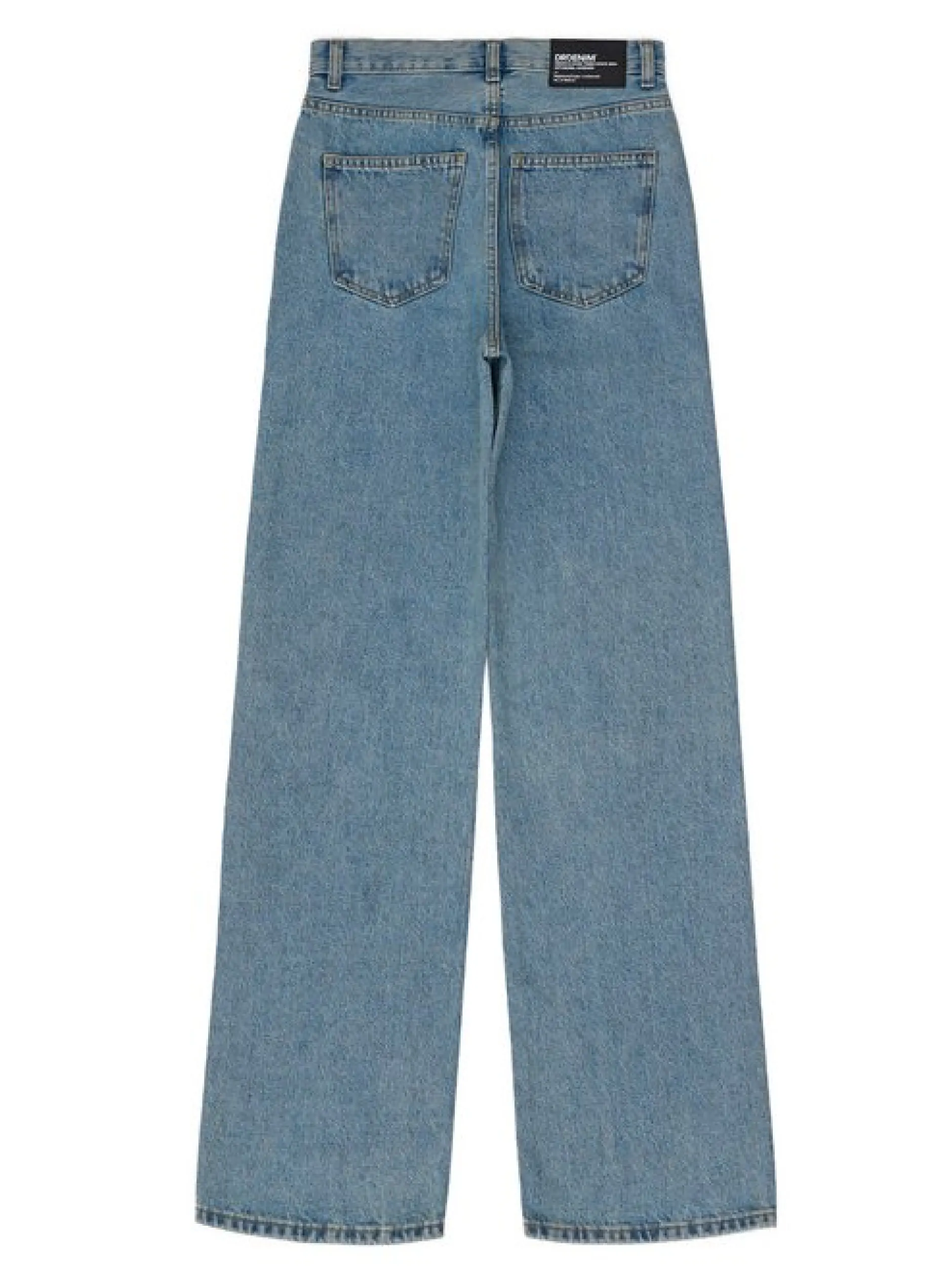 Dr. Denim Damen Jeans – Echo High Straight in light stone