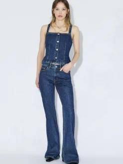 Dr. Denim Damen Jeans – Elba Mid Bootcut in denim