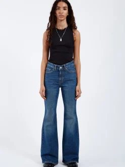 Dr. Denim Damen Jeans – Elba Mid Bootcut in denim