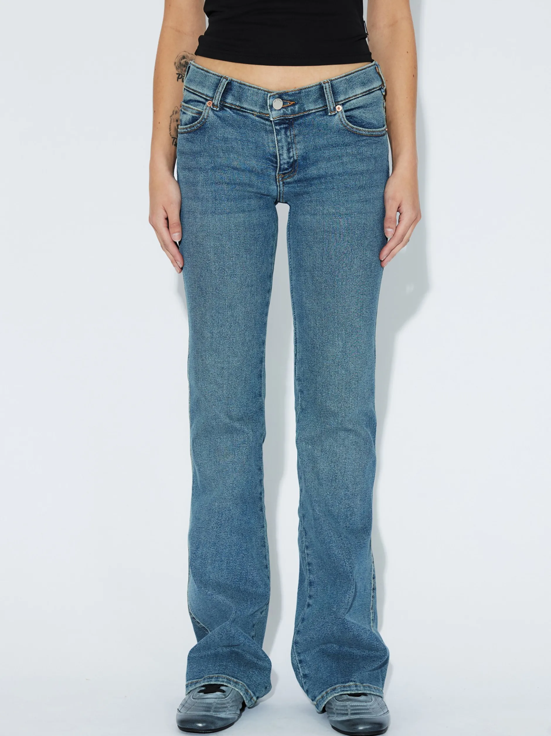 Dr. Denim Damen Jeans – Kily Tall in medium stone