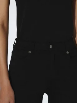 Dr. Denim Damen Jeans – Lexy Mid Skinny in schwarz