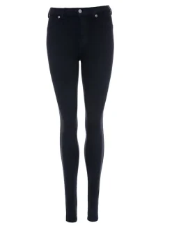 Dr. Denim Damen Jeans – Lexy Mid Skinny in schwarz