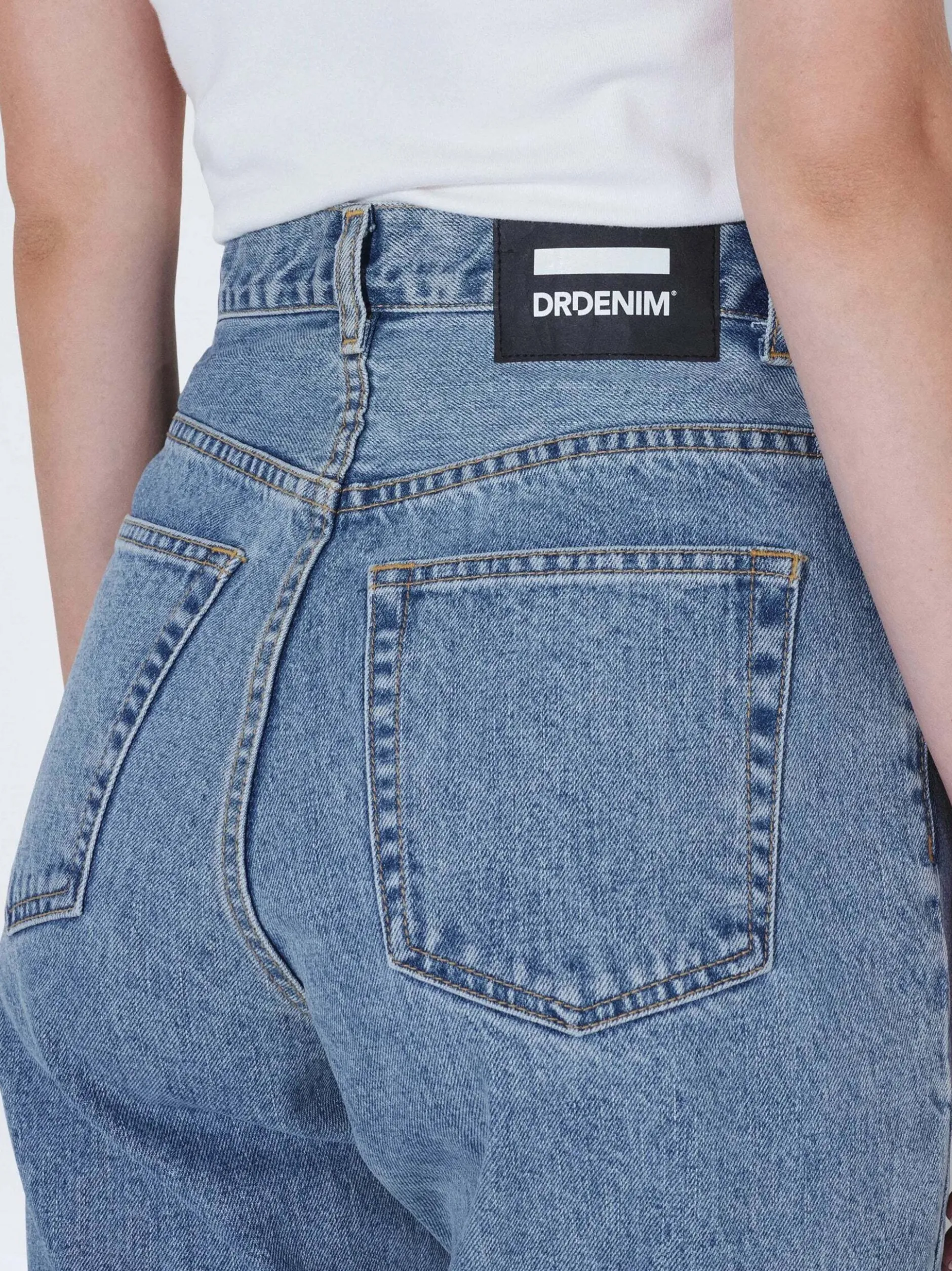 Dr. Denim Damen Jeans – Nora in bleached