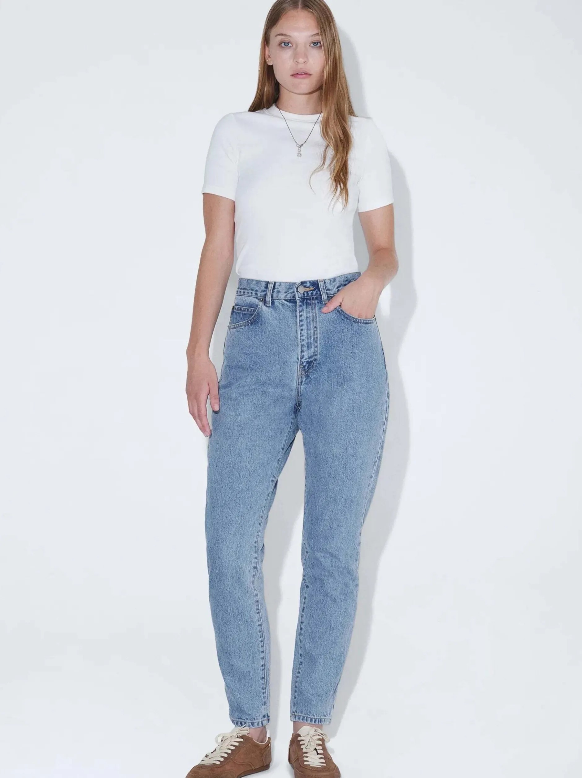 Dr. Denim Damen Jeans – Nora in bleached