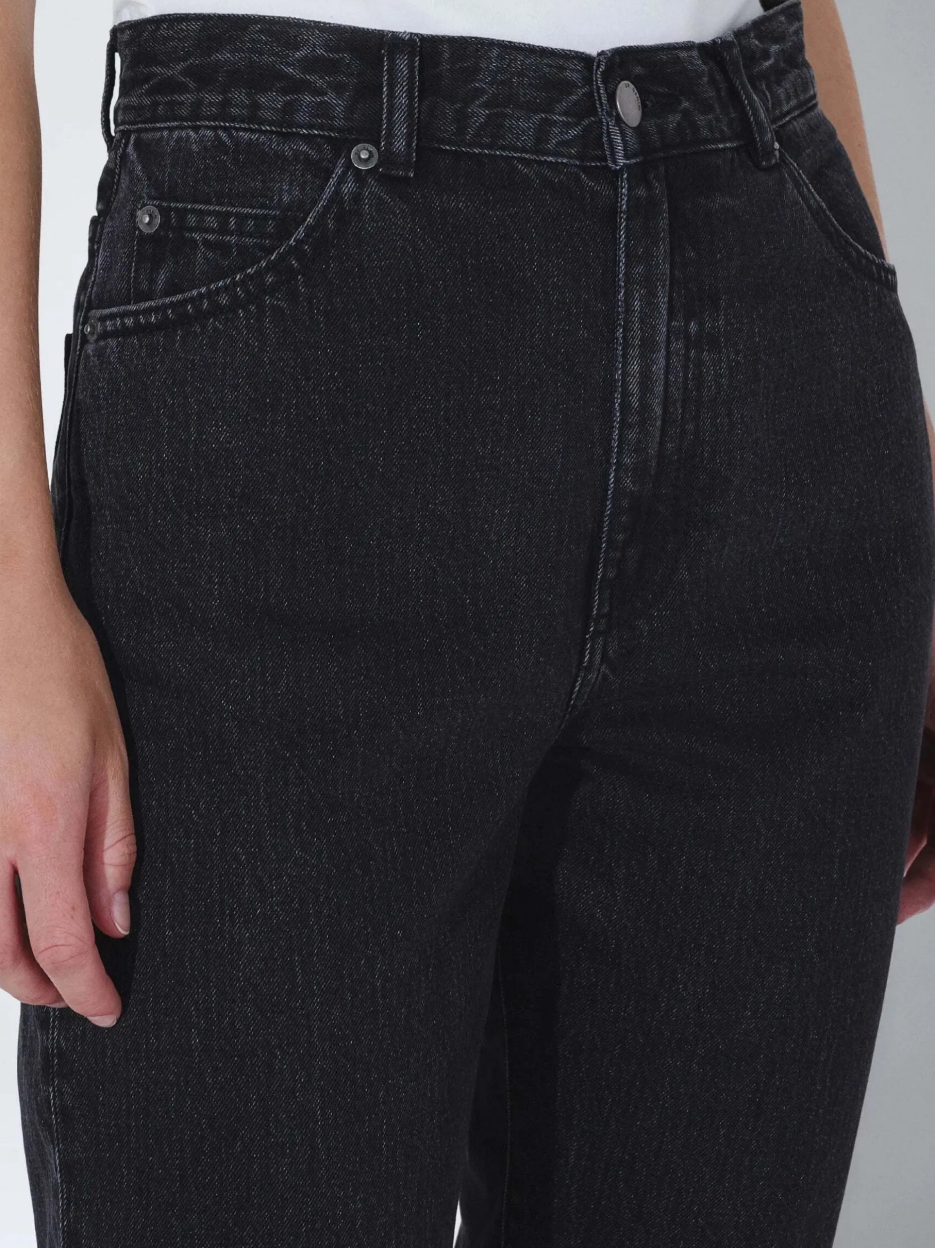 Dr. Denim Damen Jeans – Nora in schwarz