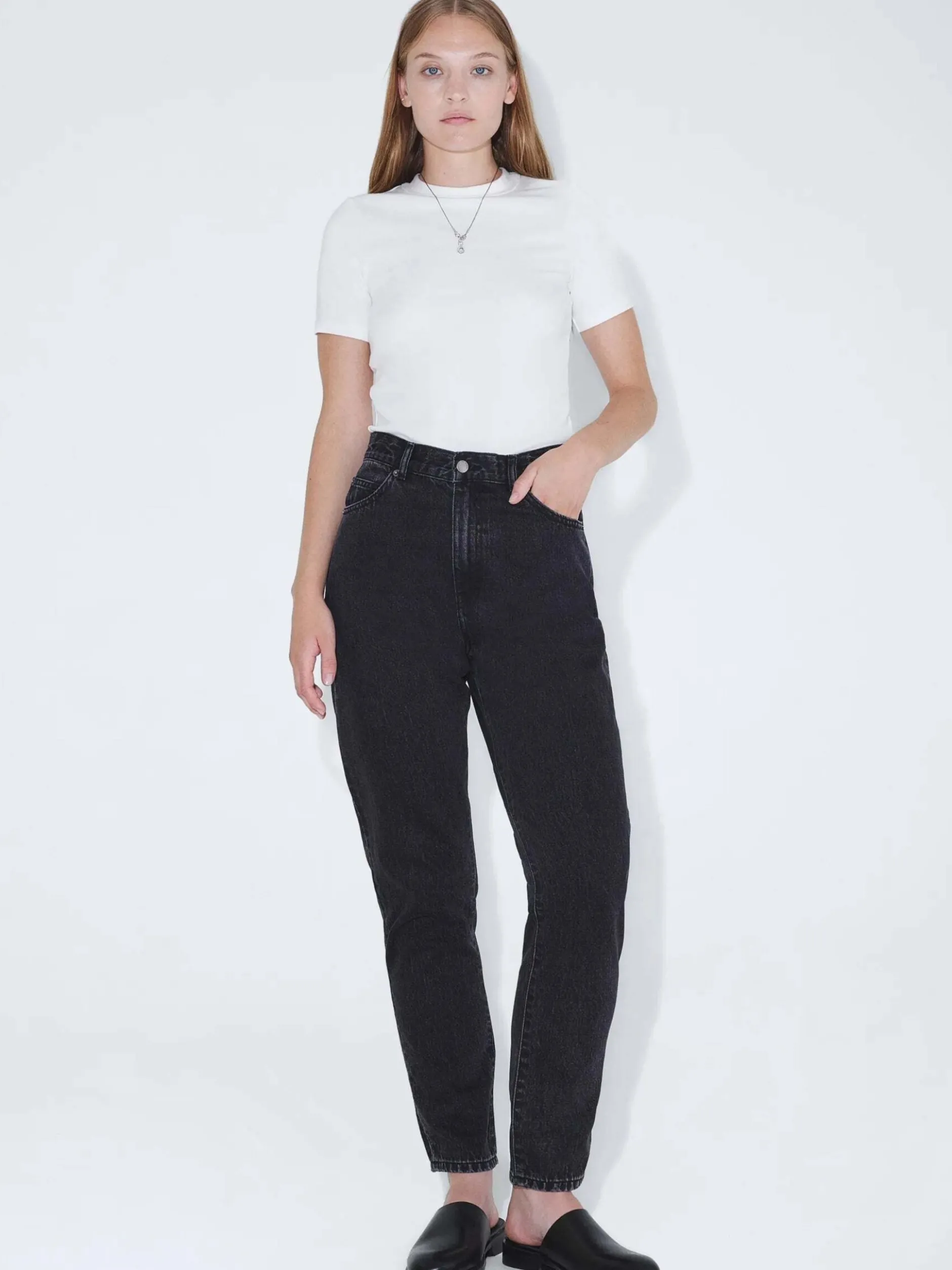 Dr. Denim Damen Jeans – Nora in schwarz