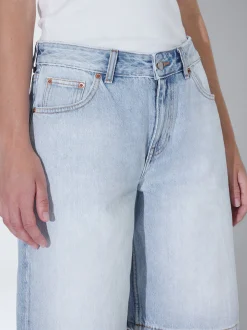 Dr. Denim Damen Shorts – Asra in bleached
