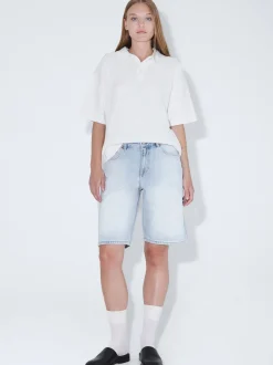 Dr. Denim Damen Shorts – Asra in bleached