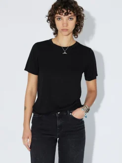 Dr. Denim Damen T-Shirt – Lyra in schwarz