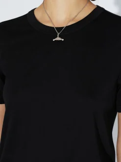 Dr. Denim Damen T-Shirt – Lyra in schwarz