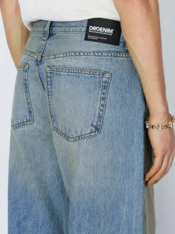 Dr. Denim Herren Jeans – Cormac Baggy Jeans in light stone