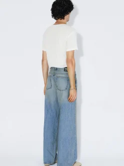 Dr. Denim Herren Jeans – Cormac Baggy Jeans in light stone