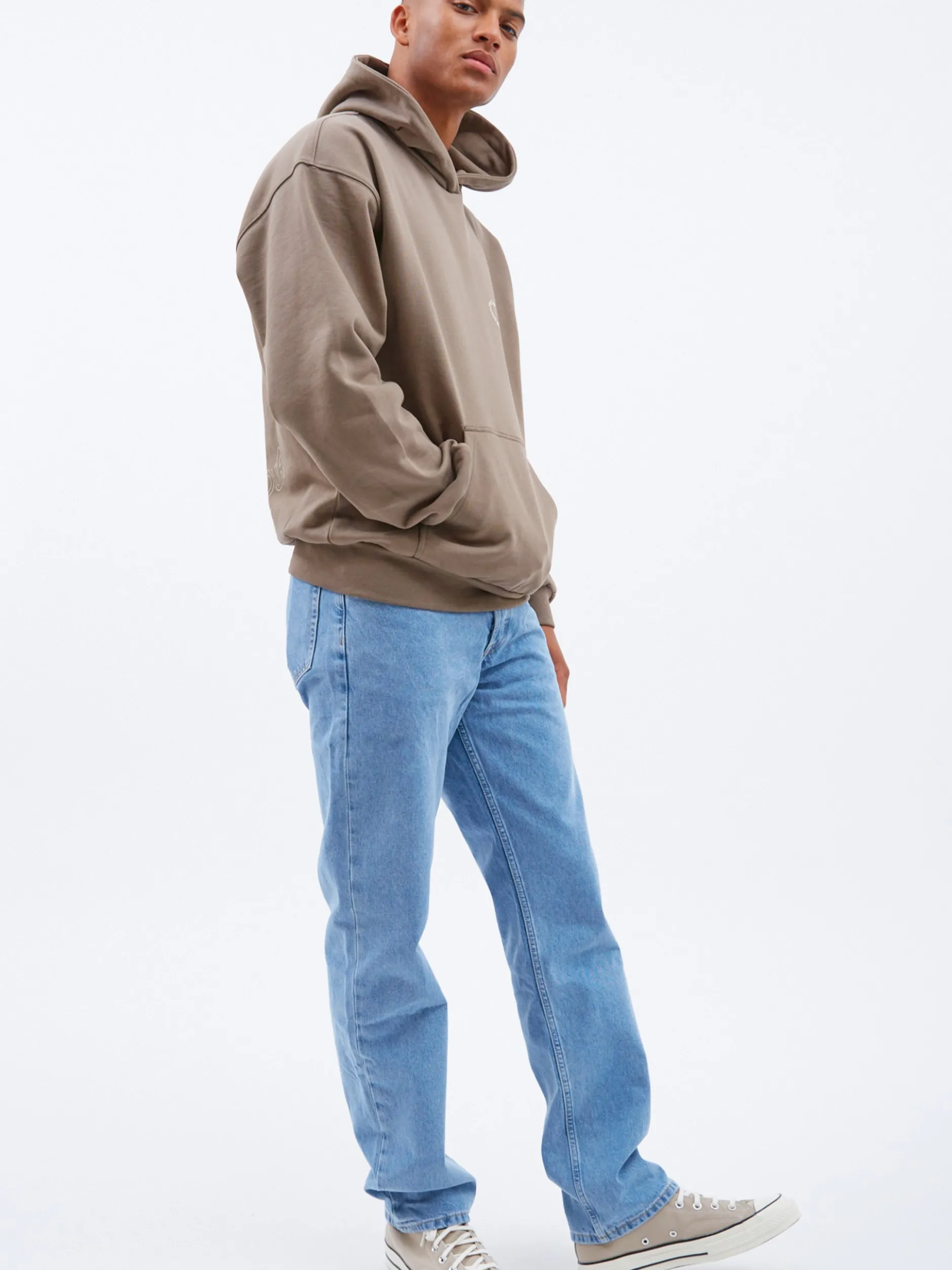 Dr. Denim Herren Jeans – Dash Straight in light stone