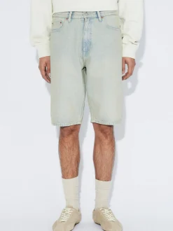 Dr. Denim Herren Shorts – Omar in bleached