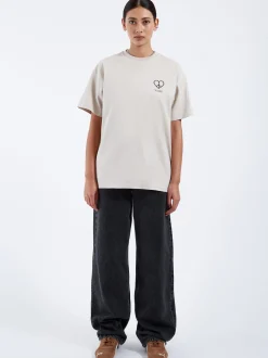 Dr. Denim Unisex T-Shirt – Trooper in beige