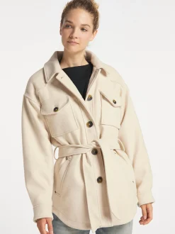 Dreimaster Damen Übergangsjacke in beige