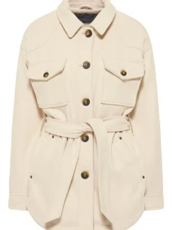 Dreimaster Damen Übergangsjacke in beige