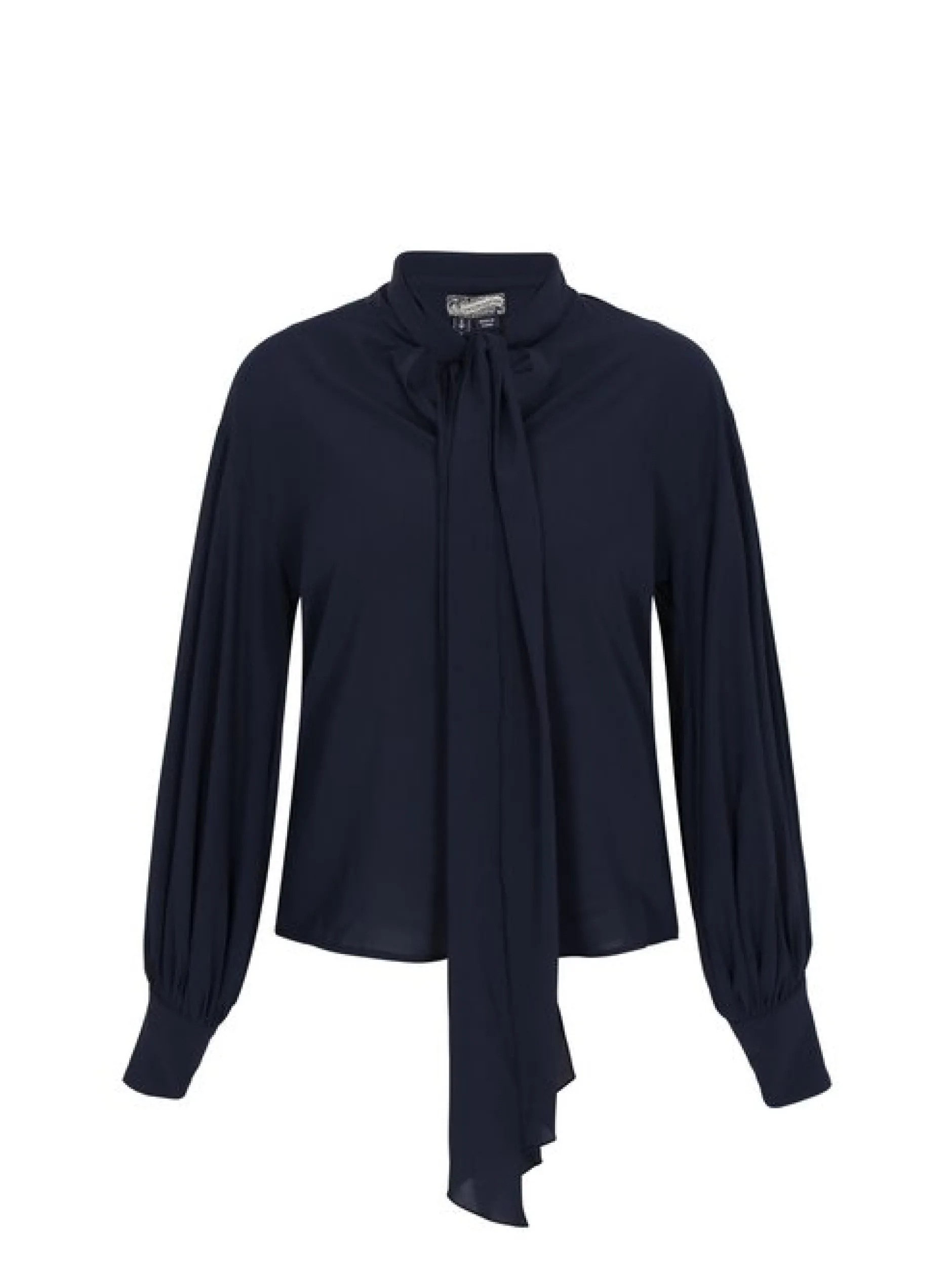 Dreimaster Damen Bluse in schwarz