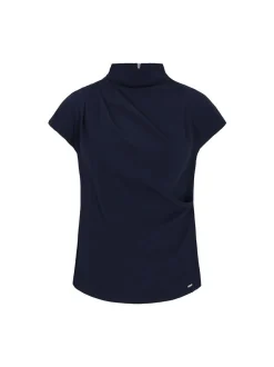 Dreimaster Damen Bluse in schwarz