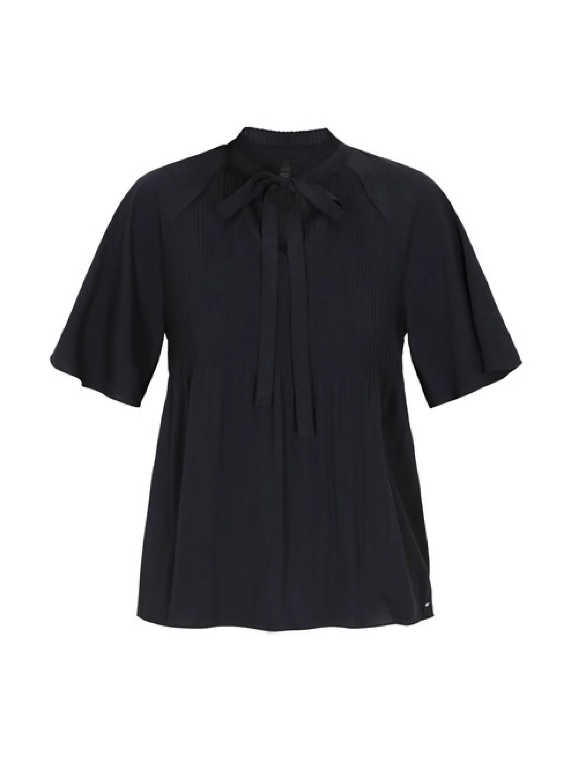 Dreimaster Damen Bluse in schwarz