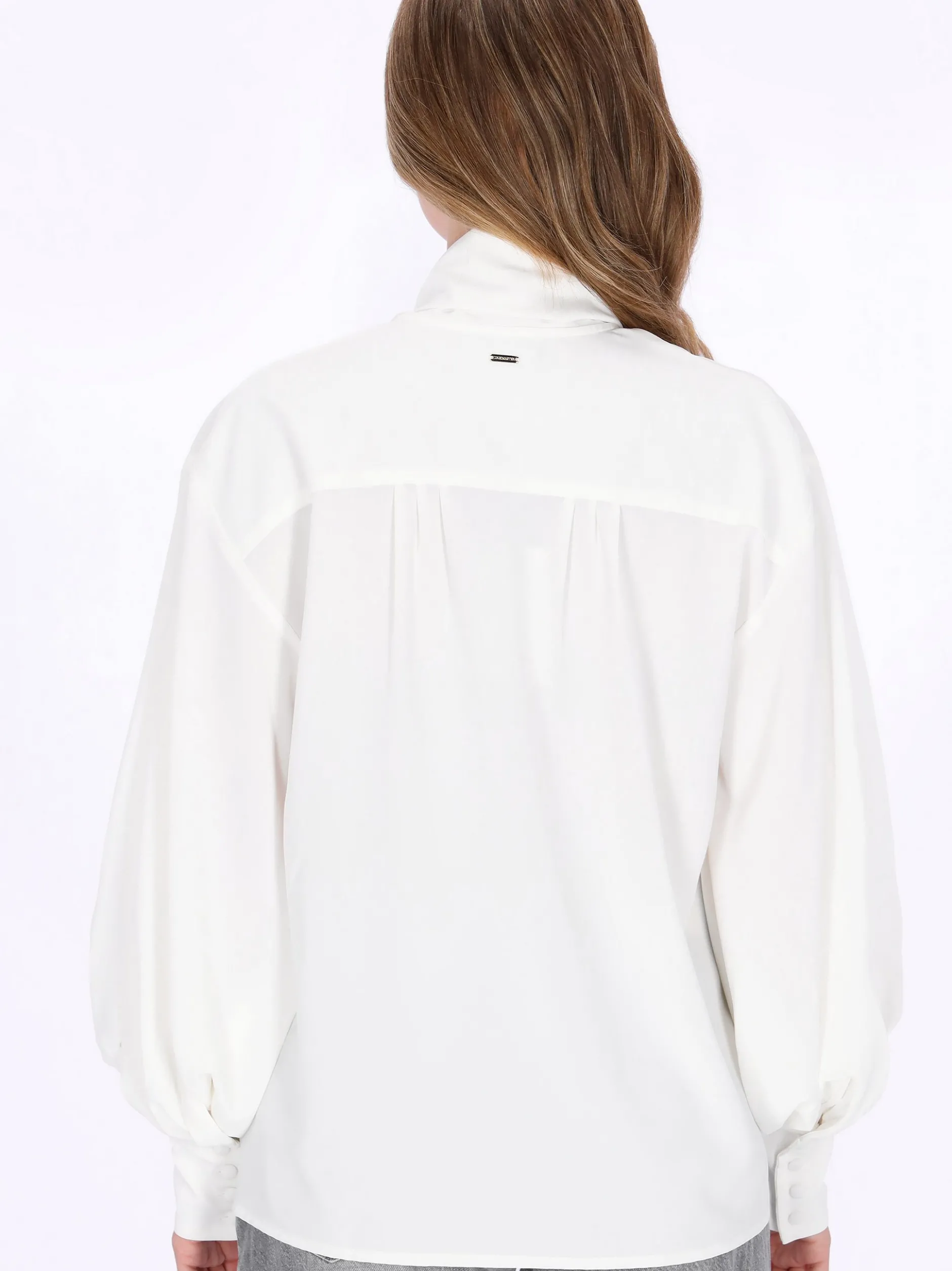 Dreimaster Damen Bluse in weiß