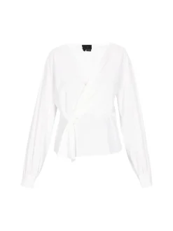 Dreimaster Damen Bluse in weiß