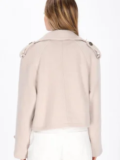 Dreimaster Damen Jacke in beige