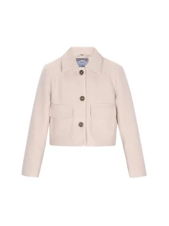 Dreimaster Damen Jacke in beige