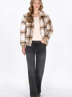 Dreimaster Damen Jacke in beige