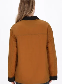 Dreimaster Damen Jacke in braun