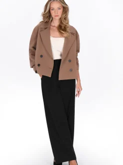 Dreimaster Damen Jacke in braun
