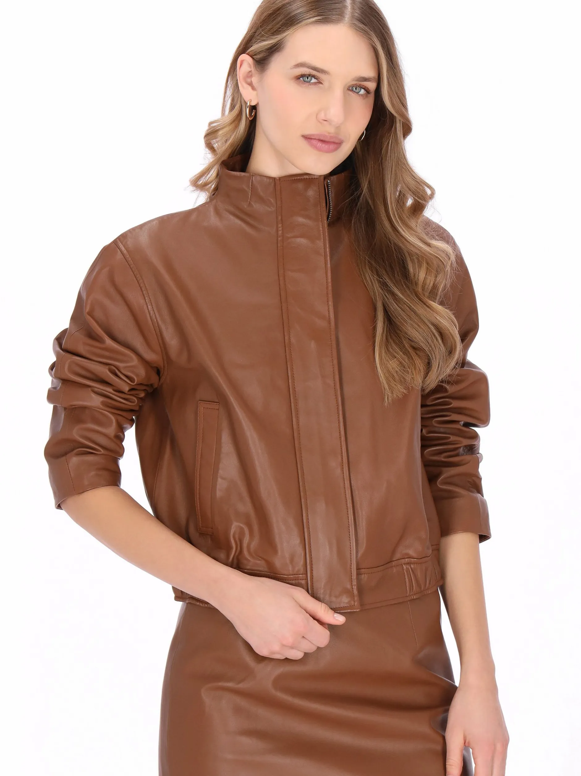 Dreimaster Damen Jacke in braun