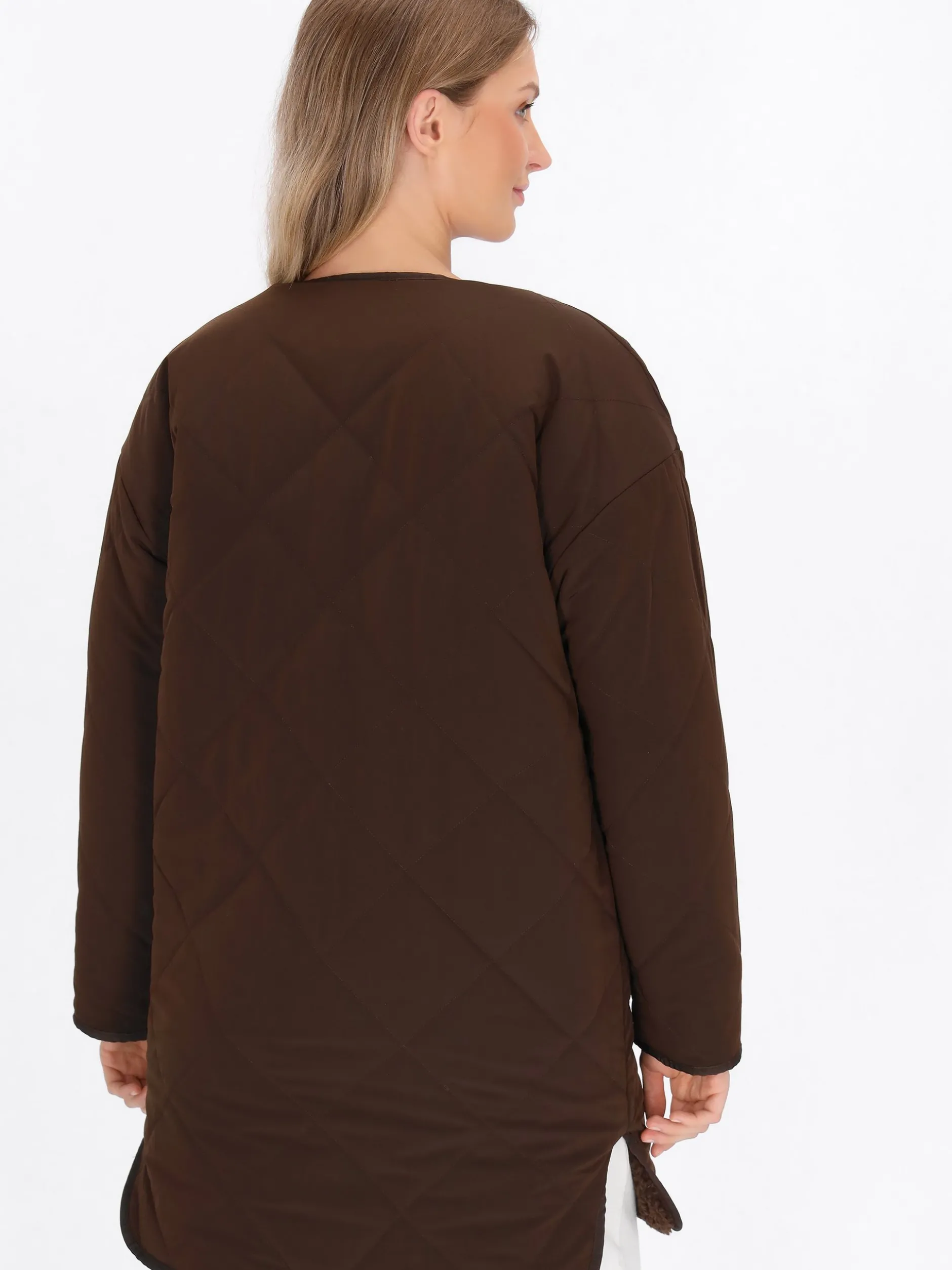 Dreimaster Damen Jacke in braun
