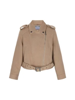 Dreimaster Damen Jacke in camel
