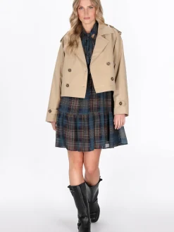 Dreimaster Damen Jacke in ecru