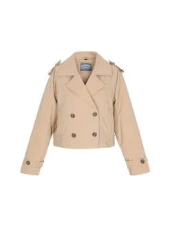 Dreimaster Damen Jacke in ecru
