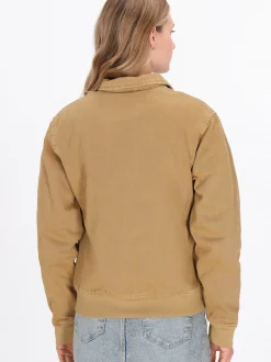 Dreimaster Damen Jacke in ecru